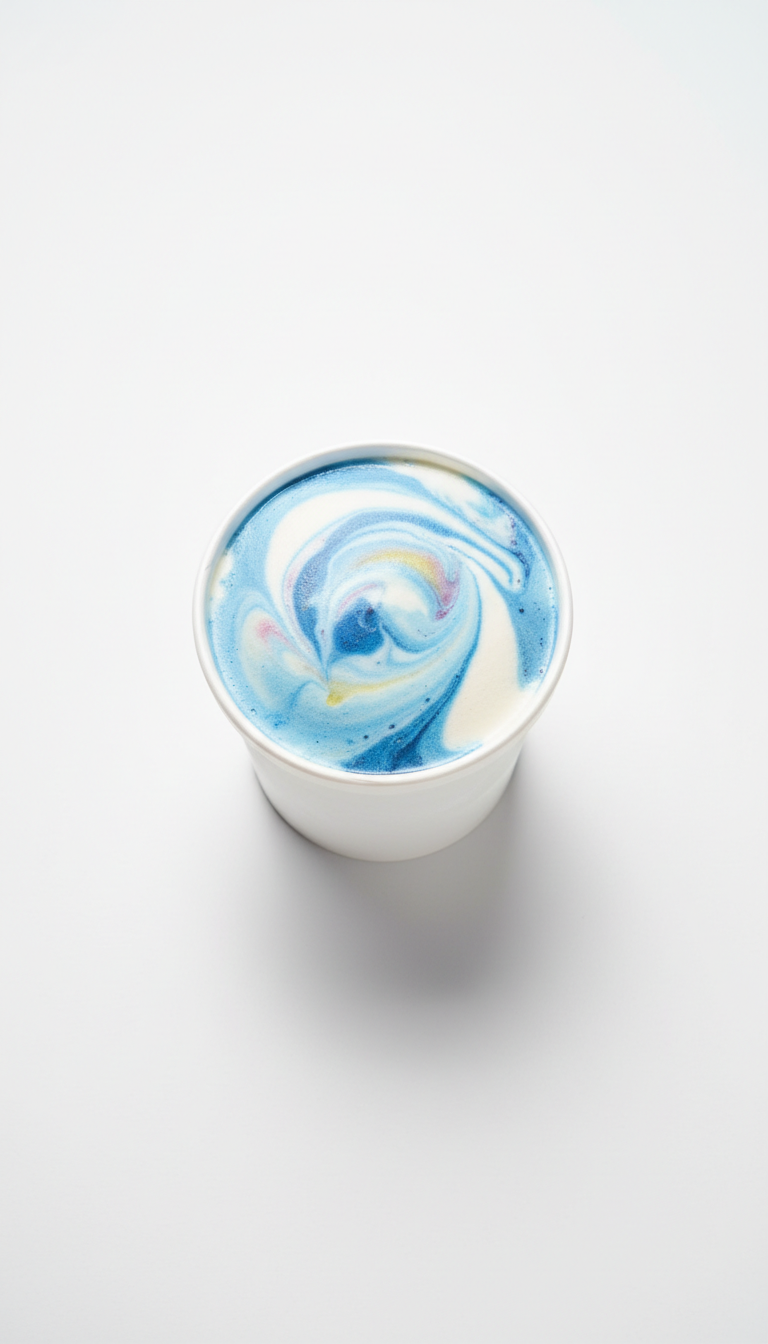 Heavenly Blueberry swirl pint