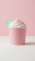 Blessed Pink velvet single-serve cup
